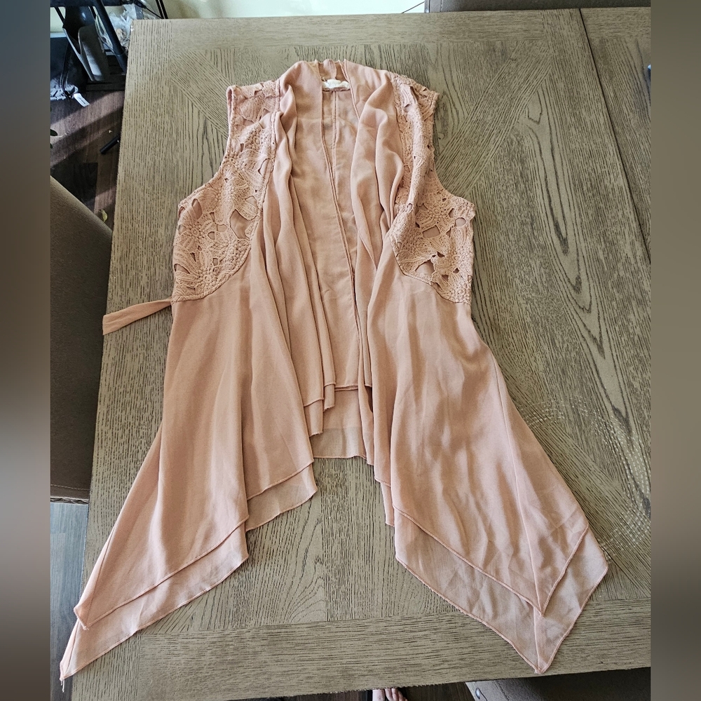 Double Zero Vest Cardigan